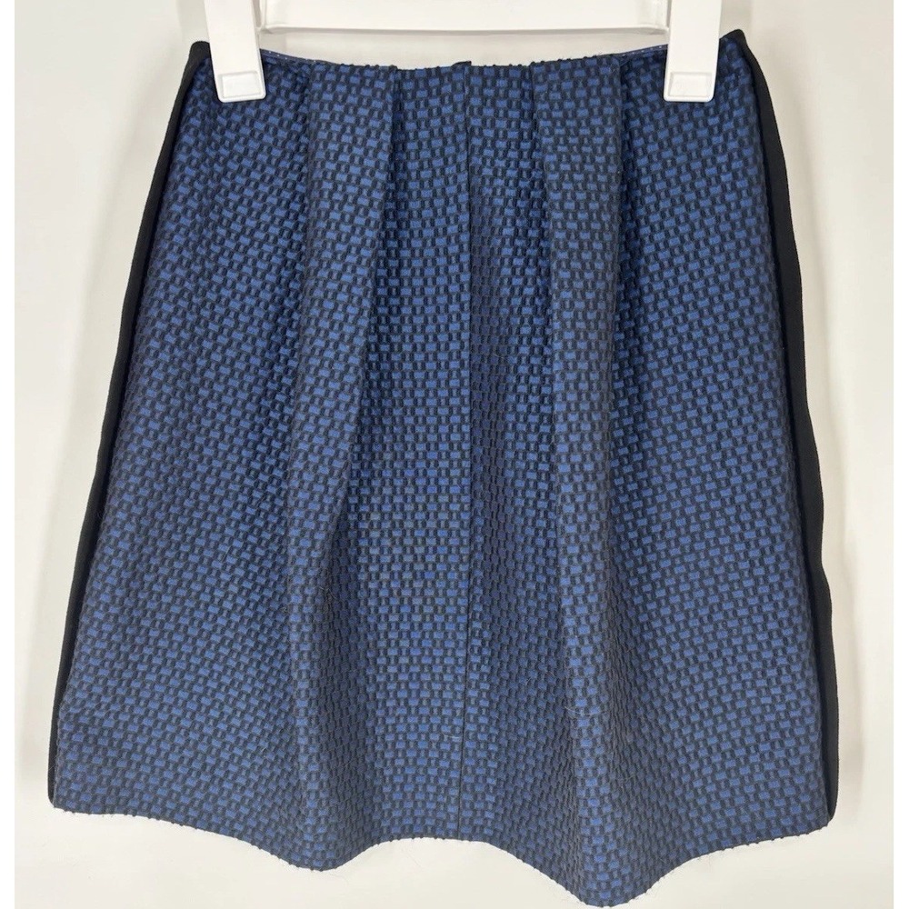 Vintage Y2K Emporio Armani Womens Geometric Jacquard Mini Skirt IT 36 Sz 4 Luxe
